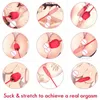 Adult massager Rose Toy Sucking Female Vibrator Sex Adults Toys For Clitoris Stimulator Clit Sucker Thrusting Vibrating Dildo for Women 2022