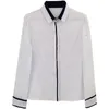 Kvinnors blusar skjortor Turn-down krage blus Autumn Office Lady Button Up Chiffon Women Lose Long Sleeve White Ladies Tops