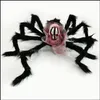 Andere feestelijke feestartikelen Halloween Spider Simation Skl Bar Haunted House Horror Ornament Decor Home Props Drop Delivery Garden Dh2re