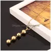 Pendant Necklaces Bead Necklace Jewelry Ball For Women Gold Color Africa Arab Middle East Ethiopian Drop Delivery Pendants Dhtko