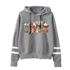 Sweats à capuche pour femmes Noël 2023 Sweat-shirt à café Vêtements Kawaii Vêtements pour femmes Esthétique Goth L