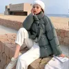 Trench femminile da donna Colori caramelle Giacca con cappuccio con cappuccio invernale femmina MANUESE LUSCA LUSCA HARAJUKU CALDO PARKAS PARKAS PURPLE BIANCO