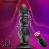 Vuxen massager fjärrkontroll män anal vibrator dildo för kvinnor prostata massager vagina stimulator rumpa plug sex leksaker män shop