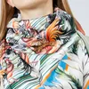 Camisetas femininas Silk Print Shawl Cartoon 3D Animal Animal Digital Jet Moda Ethnic Summer Go Shoppate Decorate PS10Women's