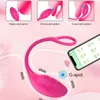 Masseur pour adultes, contrôle par application, vibrateur Bluetooth, boule vaginale, culotte, œuf vibrant, Stimulation du Clitoris, masturbateur féminin, jouets sexuels pour femmes