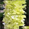 زهور الزهور أكاليل الزهور الاصطناعية زواج حفل الزفاف Orc Rattan Home Decor Indoor Decor Mti Color Flower