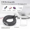 Adult massager USB Rechargeable Silicone Vibrating Rings Male Delay Ejaculation Erection Lock Ring Sex Toys for Men