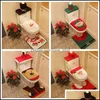 Kerstversiering Toilet Er Thuis Voor Sneeuwman Kerstman Deksel Jaar Xmas Ornamenten Drop Levering Tuin Feestelijke Feestartikelen Dhjn6