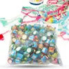 Party Decoration 100st Spring Push Confetti Charmig plast långvarig tillägg glad vibe rör för firande