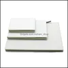 ノートパッド昇華空白ジャーナル熱伝達印刷のための卸売プレーンホワイトメモ帳ノートブックA5 A6サイズは混合できますpa1354 otwrf