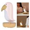 Veilleuses oiseau lumière pour enfants USB Dimmable lampe de bureau enfants chambre pépinière bébé veilleuse atmosphère