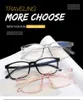 Lunettes de soleil 2023 mode carré Transparent lunettes cadre pour hommes rétro femmes lunettes lecture et ordinateur Prescription lunettes