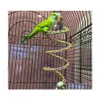 Inne zaopatrzenie ptaków 50 cm papuga zabawka lina pleciona zwierzak żucia Budgie Coil Cage Cage Cockatiel Birds Akcesoria Drop dostawa Dhyol