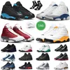 Casual jumpman 13s heren basketbalschoenen hof paarse sfeer grijze zeester chicago black royal cat flint universiteit Frans blauw gefokt marine jordrqn