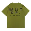 T-shirts pour hommes Summer Mens Women GalleryDept Shirt Designers Loose Fashion Brands Tops Gallerydept Designer Street Shorts Sheeve Debt Gallerydept Tshirts 6040