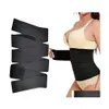 Waist Tummy Shaper Invisible Wrap Trainer Tape Snatch Me Up Bandage Lumbar Support Belt Adjustable Back Braces Tool Drop Delivery Dh3Do
