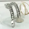 Link Bracelets Gokadima 8mm Width Cool Clasp Mens Stainless Steel Chains Fashion Jewelry Arrivals In Stock WB004