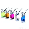Cheap mini colorful plastic water bong pipe Acrylic smoking water bong tobacco cheap protable dry hebr pipe