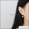 Clip-on Screw Back 1 PC 100 Real 925 Sterling Sier Clipon Ear Cuff for Women Korea Ins Heyscetric incles incrings ot5jg ot5jg