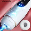 Sex Toys massager Automatic Sucking Male Masturbator Intelligent Interactive Pronunciation Vibration Electric Suction Aircraft Cup Toy For Man