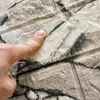 Оконные наклейки 3D кирпичные пена на стены пены на декорация ретро -камень