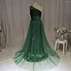 Bridesmaid Dress MYYBLE 2023 One Shoulder Side Slit Floor Length Elastic Satin Mermaid Gowns Dresses