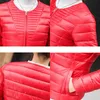 Trench da donna 2023 Fashion Ultralight Parka Giacca invernale da donna Giacche stile unico Cappotto corto caldo sottile