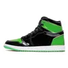 1s True Blue Mid High basketball shoes Lost found 1 Green Patent Gold Sneakers Heat Reactive Multi Color Dark Mocha Starfish Banned Bubble Gum Fearless Trainers