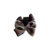 Velvet Bow Hair Clip Ribbon Elegante Treça de cabelo Barrettes Vintage Girls Girls Vinho Preto Cabelos Rosos Clipe Acessórios de baile 1367