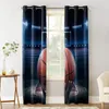 Curtain Basketball Court Bedroom Modern Window For Living Room Decoration Curtains Home Textile Drapes