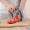 Outils de fruits et légumes et trancheuse de poche outil de salade portable créatif pomme de terre tomate coupe-concombre banane jambon gadgets de cuisine en Dhld4