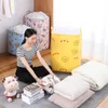 Sacs de rangement grande capacité sac pliable organisateur vêtements couverture bébé jouet panier valises de voyage couette sac de rangement
