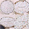 Perles en gros naturel eau douce Akoya haute brillance forme spéciale perle en vrac 67mm goutte Irregar particule bricolage perle Bqn T200507 Deliv Dhjxc