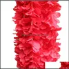 زهور الزهور أكاليل الزهور الاصطناعية زواج حفل الزفاف Orc Rattan Home Decor Indoor Decor Mti Color Flower
