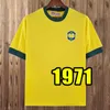 Maillots de football du Brésil chemises rétro Carlos Romario Ronaldo Ronaldinho camisa de futebol BraziLS 2006 RIVALDO ADRIANO 91 93 94 1957 1970 71 78 1985 1988 1992 1994 1978