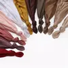 Шарфы вискози -покрытые края шарф -шарф -мусульманские женски
