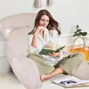 Pillow Reading Back For Sitting In Bed With Detachable Neck Support Soft Chair Up