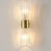 Wall Lamp Crystal Mirror Front Type Bedside Bedroom Aisle Stair Light Background