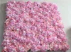 Dekorativa blommor SPR -Pink -10pcs/Lot Artificial Silk Rose Flower Wall Wedding Bakgrund Lagmatta/Pillar Road Lead Market Decoration