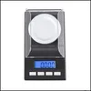 Weighing Scales Mini Portable Pocket Scale Lcd Jewelry Precision Digitals Kitchen Tool Electronic Digital Drop Delivery Office Schoo Otizd