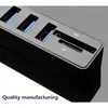 Adattatore di espansione Hub 3/6 porte USB 3.0 Multi Splitter 2.0 Hab 3 Multiplo per accessori per computer PC