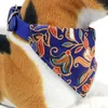 Köpek giyim Japon tarzı bandanas pamuklu yıkanabilir evcil hayvan fular eğim bağları yaka cat xs-l aksesuarları