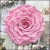 Couronnes De Fleurs Décoratives Haute Qualité Préservé Fleur Immortelle Rose 910Cm Diamètre Cadeau Saint Valentin Cadeau Vie Éternelle Bo Dh7Kb