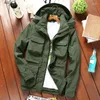 Men's Jackets Outdoor Camera Quick Dry Jacket Men Pography Multi-bag Removable Sleeve Anti-sweat Windbreaker Hiking Reporter Clothes