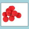 Inne imprezy imprezowe dostarcza 50 mm gąbka Ball Red Clown Magic Nos na Halloween Masquerade Christamas Decors Akcesorium Sn336 Drop D Dhnjf