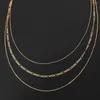 Choker en Bohemian Fashion Multi-Layer Chain Necklace Charm Gold Color Chokers Jewelry Kpop Collar For Women Girls Gifts