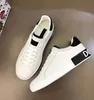 Berömda varumärken Men sportskor Luxury White Black Calfskin Nappa Portofins Sneakers Technical Outdoor Runner Par Trainer Shoe EU35-46 Original Box