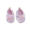 First Walkers Fashion Bow Baby Shoes Autumn Cotton Toddler con morbida calza da pavimento in gomma per culla