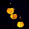 Kerstdecoraties Halloween Pompoen Hangende lantaarnlichten Waterdichte zon aangedreven ornamenten Diy Party Decor Scary Suppplies