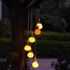 Kerstdecoraties Halloween Pompoen Hangende lantaarnlichten Waterdichte zon aangedreven ornamenten Diy Party Decor Scary Suppplies